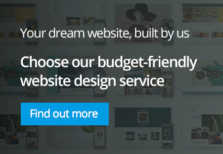 Your dream website built by us